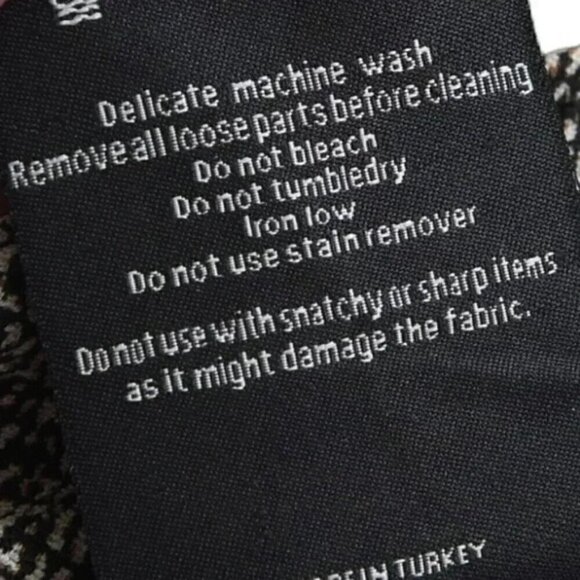 Mos Mosh Ivana Shannon Checkered Pant Crop Trouser Brown Orange 70's Size 38 - Picture 12 of 16